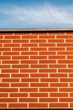 Yenilenmiş kırmızı tuğla duvar arka plan