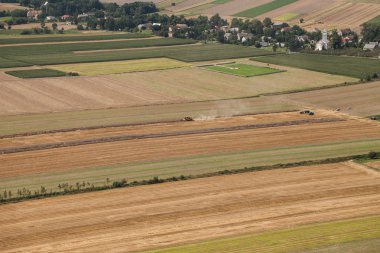 Hasat sahada çalışan birleştirme