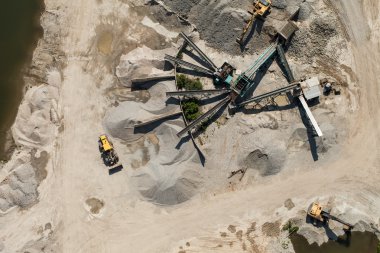 Taş ocağı taş işleme tesisi