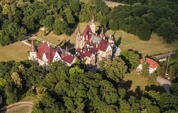 Moszna castle, Lengyelország — Stock Fotó