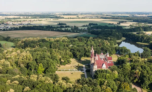 Moszna zamek w Polsce — Zdjęcie stockowe
