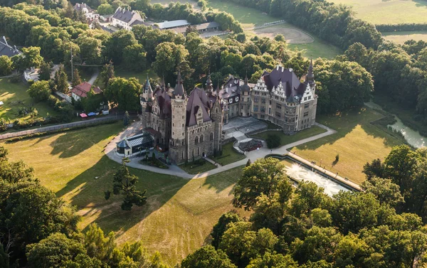 Castelo de Moszna na Polónia — Fotografia de Stock