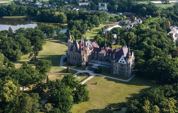 Castelo de Moszna na Polónia — Fotografia de Stock