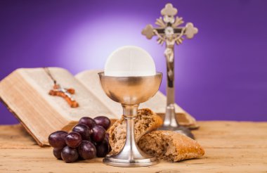 Holy communion chalice clipart