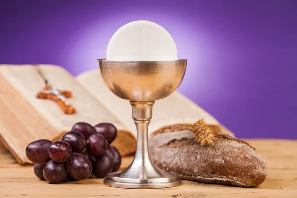 Holy communion chalice — Stock Photo, Image