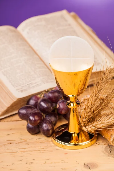 Holy communion chalice — Stock Photo, Image