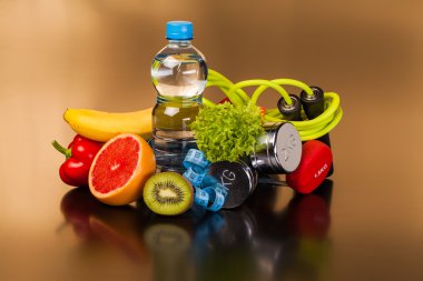 Fitness Ekipmanları ve sağlıklı gıda 