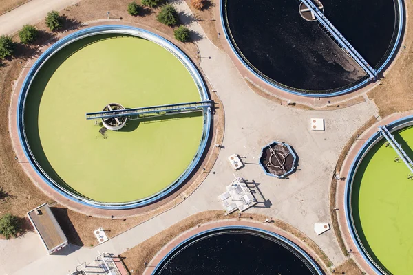 Planta de tratamiento de aguas residuales en Wroclaw —  Fotos de Stock