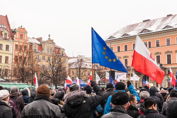 Gösteri demokrasi için Kod Savunma Komitesi — Stok fotoğraf