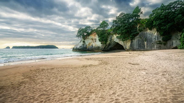 Katedral Koyu Mağarası Yeni Zelanda Coromandel — Stok fotoğraf