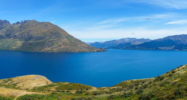 Wanderjacks Point Track Mit Blick Auf Den Lake Wakatipu Bei — Stockfoto