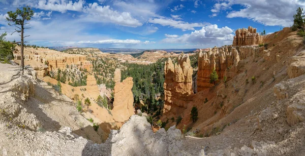 Caminhadas Trilha Borda Parque Nacional Bryce Canyon Utah Nos Eua — Fotografia de Stock