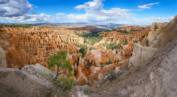 Caminhadas Trilha Borda Parque Nacional Bryce Canyon Utah Nos Eua — Fotografia de Stock