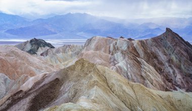 hikink the Golden Canyon - gower Gulch pisti Ölüm Vadisi Ulusal Parkı Kaliforniya, ABD