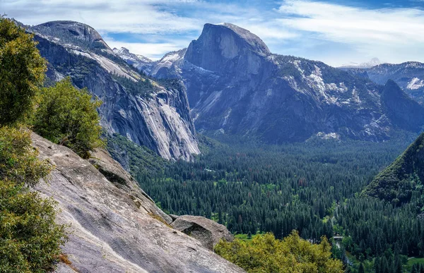 Caminhadas Trilha Quedas Yosemite Superior Parque Nacional Yosemite Califórnia Nos Fotografia De Stock