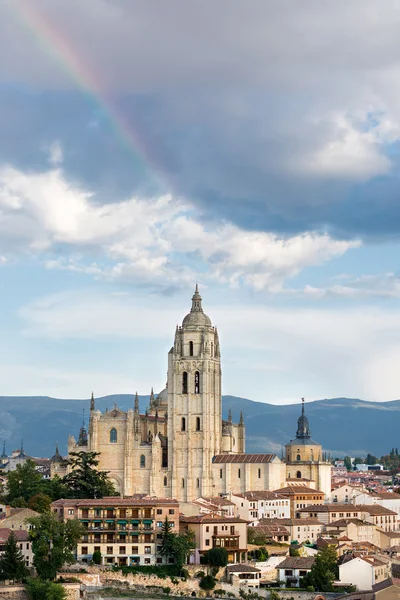 Собор Segovia — стокове фото