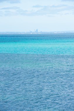 Perth Avustralya panorama okyanus görmek