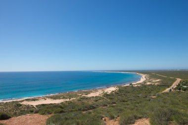 Ningaloo resif sahil Exmouth Cape aralığı Avustralya