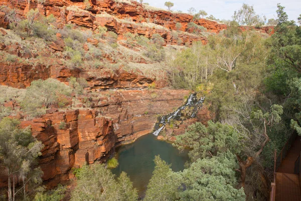 Західна Австралія Karijini Національний парк — стокове фото