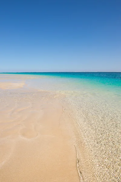 Paradise tropiska strand turkos ocean — Stockfoto
