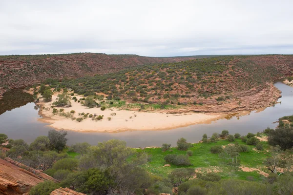 Parque Nacional do Rio Kalbarri Austrália — Fotografia de Stock