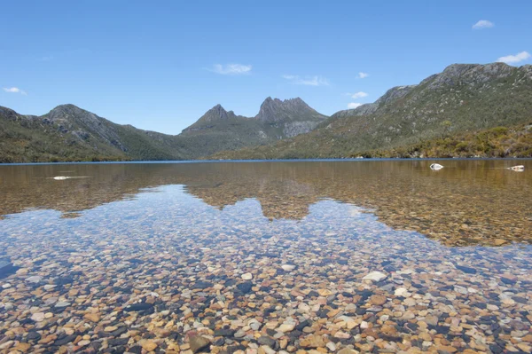 Cradle Mountain and Dove Lake Tasmania — Stock Photo, Image