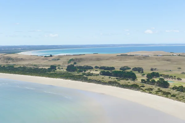 Stanely Tasmanya Avustralya Yarımadası plajlar — Stok fotoğraf