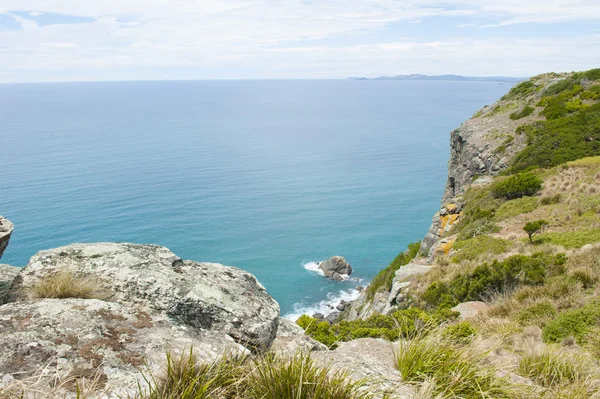 Panoramatické oceán rozhledna Bass Strait Tasmánie — Stock fotografie