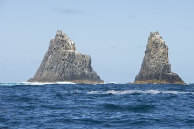 Uzak Okyanusu Tasmania dik kayalık uçurum