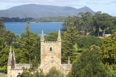 Port Arthur mahkum Müzesi kilise uyanık