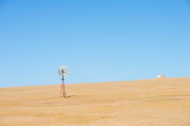 Windmill outback Australia farm field