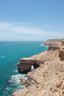 Havadan görünümü Kalbarri okyanus Sahili
