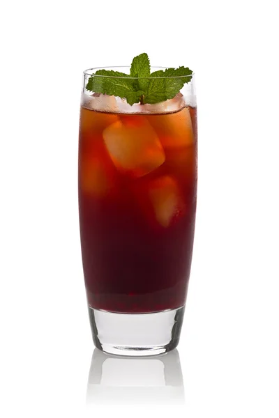 Gránátalma Iced Tea — Stock Fotó