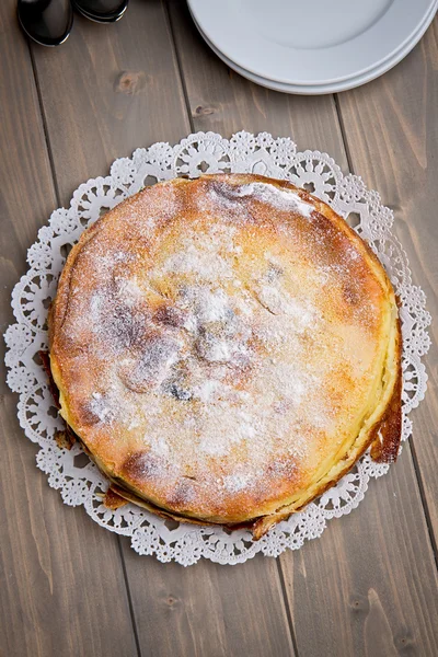 Whole Far Breton Cake — Stock Photo, Image