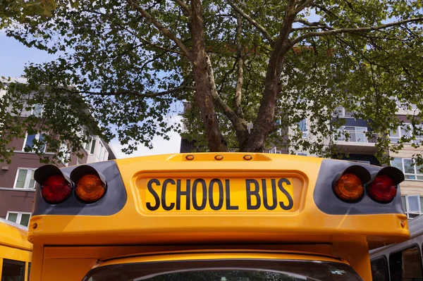 American school bus. One of the most characteristic cars in the world.