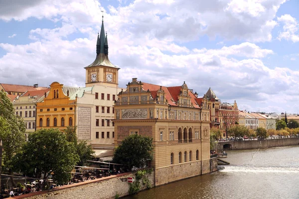 Musée Bedrich Smetana Sur Les Rives Rivière Vltava Praha République — Photo