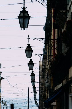 Lizbon, Portekiz 'de fener ve kemer sırası