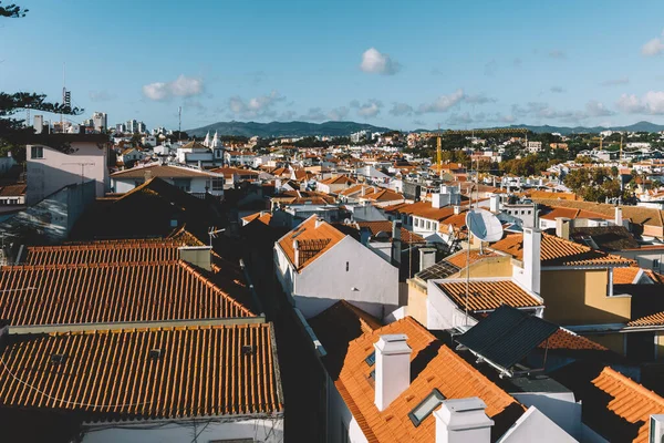 Magas Kilátás Cascais Városközpont Közelében Lisszabon Portugáliában — Stock Fotó