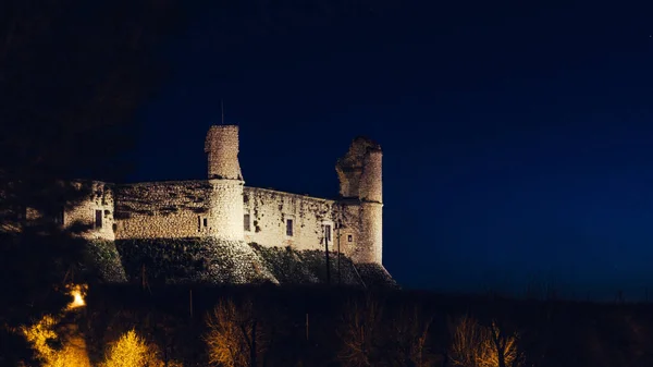 Jahrhundert Erbaut Kann Diese Verfallende Verlassene Burg Chinchon Spanien Nur — Stockfoto