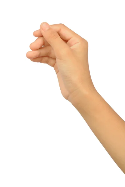 Ung kvinna hand — Stockfoto