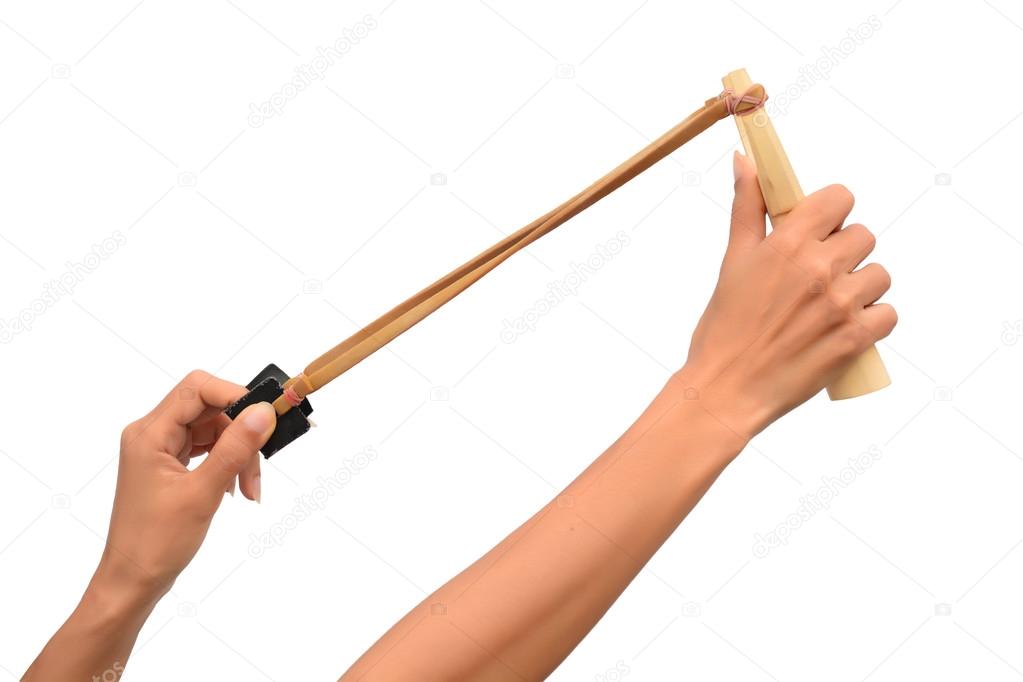 Catapult slingshot Stock Photo by ©thawats 85170724