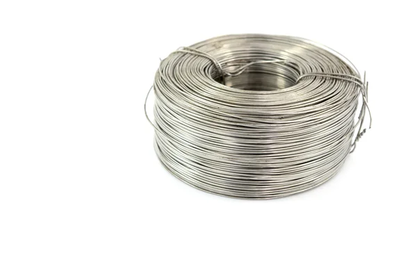 Coil of metal wire — Stock Photo, Image