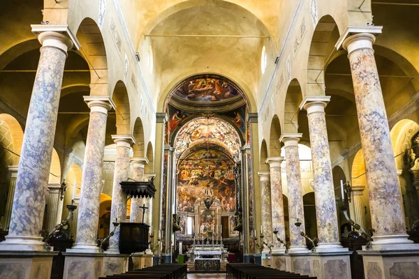 Reggio Emilia Italy Circa Вересня 2018 Чудові Інтер Єри Католицької — стокове фото