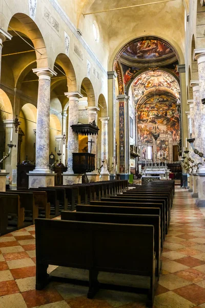 Reggio Emilia Italy Circa Вересня 2018 Чудові Інтер Єри Католицької — стокове фото