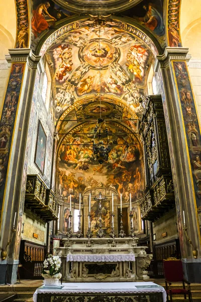 Reggio Emilia Italia Circa Septiembre 2018 Hermosos Interiores Iglesia Católica —  Fotos de Stock