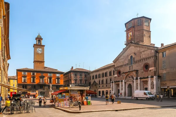 Reggio Emilia Italien Circa September 2018 Schöne Architektur Des Stadtzentrums Stockfoto