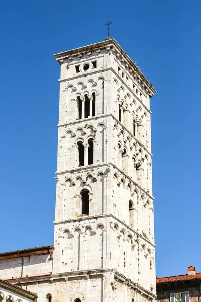 Lucca Italy Circa September 2018 Beautiful Architecture Catholic Church Chiesa — Stock Photo, Image