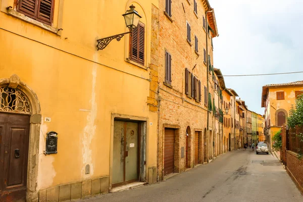 Volterra Itália Circa Setembro 2018 Bela Vista Volterra Uma Cidade — Fotografia de Stock