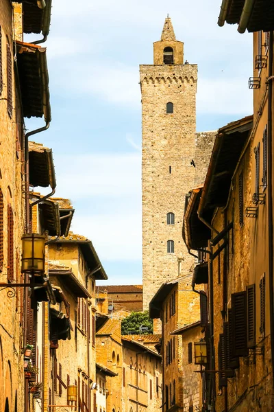 San Gimignano Italy Circa Вересня 2018 Чудова Архітектура Сан Джиміньяно — стокове фото