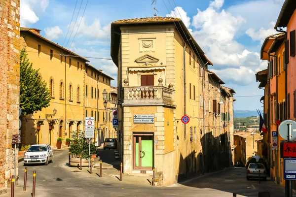 Colle Val Elsa Italy Circa September 2018 Beautiful Architecture Colle — Stock Photo, Image